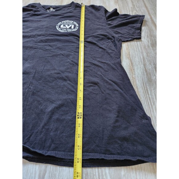 Super Bowl LVI Dueling Tickets LA Rams  Cincinnati Bengals Fanatic Black Tee 2XL - Picture 6 of 7